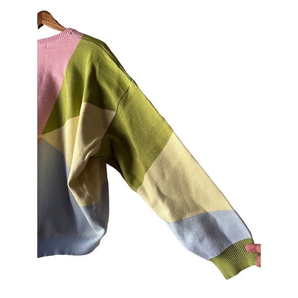 PAC SUN Peppermayo My Paradise Knit Sweater NWT Women’s Size Small Oversized - Picture 6 of 11